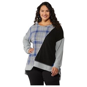 Cato Fashions Ladies Women’s ASymmetrical Sweater Size XL